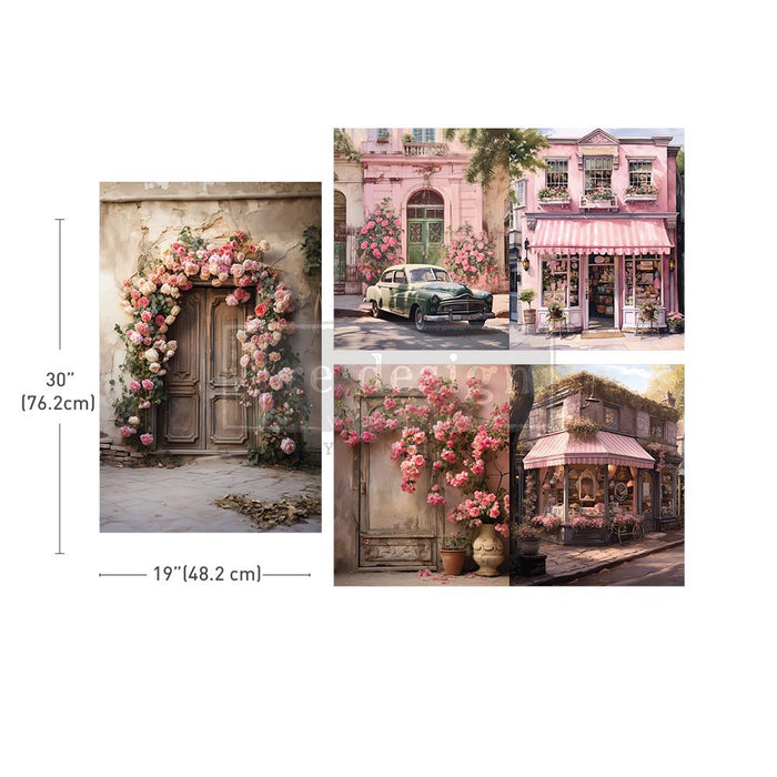 Blush Blossom Boulevard Decor Decoupage Paper | Redesign with Prima | Easter 2024