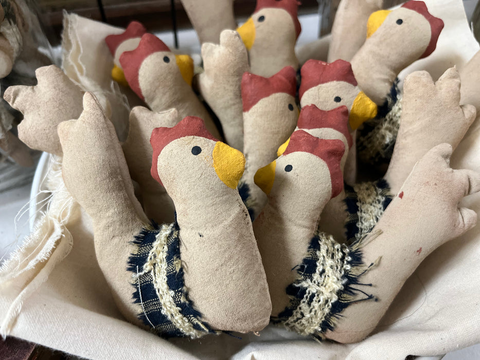 Handmade Hand painted Chicken bowl Filler