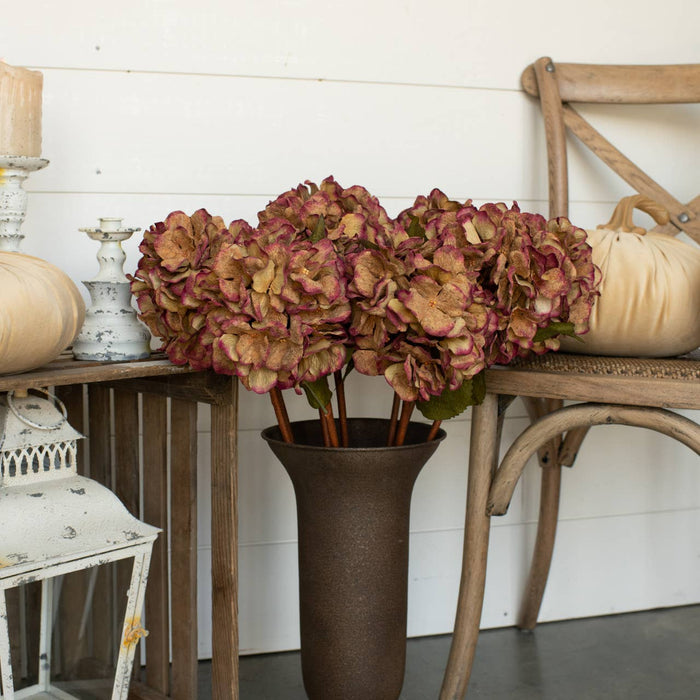 Golden Rose Hydrangea Stem | 27 inch | French Country Home Decor