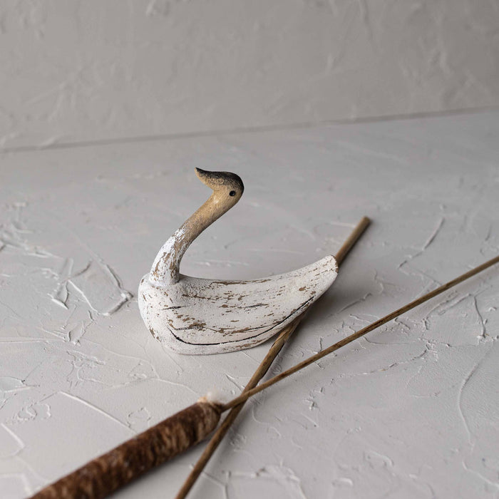 Maryjane Goose Figure | Duck Home Decor