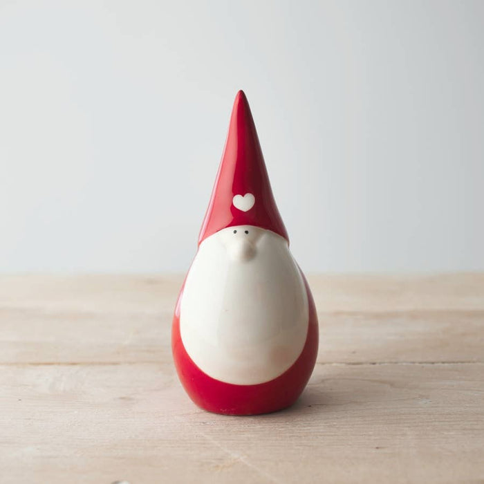Gainsborough Giftware - Red and White Heart Gonk, 15cm