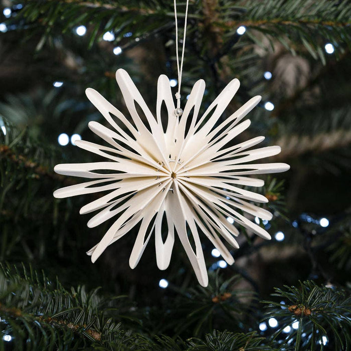 Bollywood Christmas - White Paper Hydra Hanging Decoration