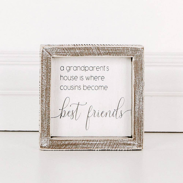 Cousins Become Best Friends  5x5x1.5