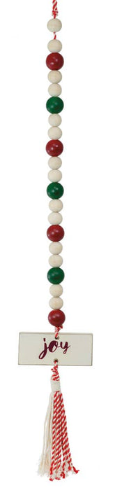 Joy Seasonal Beads Holiday Décor