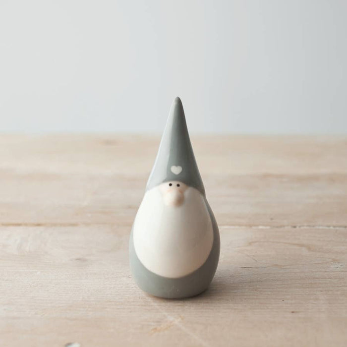 Gainsborough Giftware - Grey and White Heart Gonk, 10cm