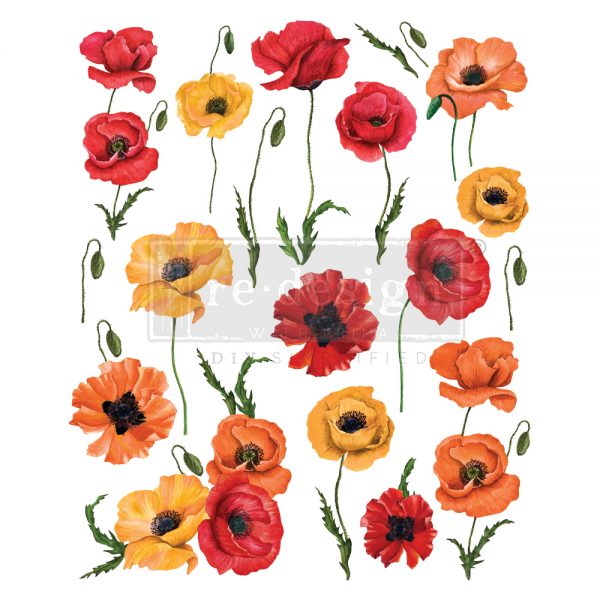 Poppy Gardens Prima Transfer