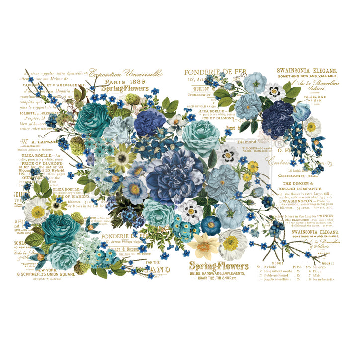 Cosmic Roses | Full Size 44 x 30 | Furniture & Decor Transfer by Redesign with Prima
