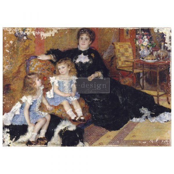 Family Moment A1 Decoupage Rice Paper