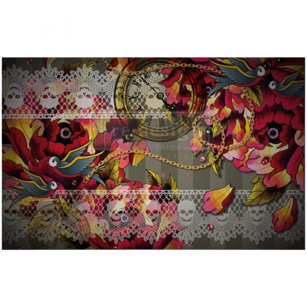 CeCe Ink & Lace Decoupage Decor Tissue Paper