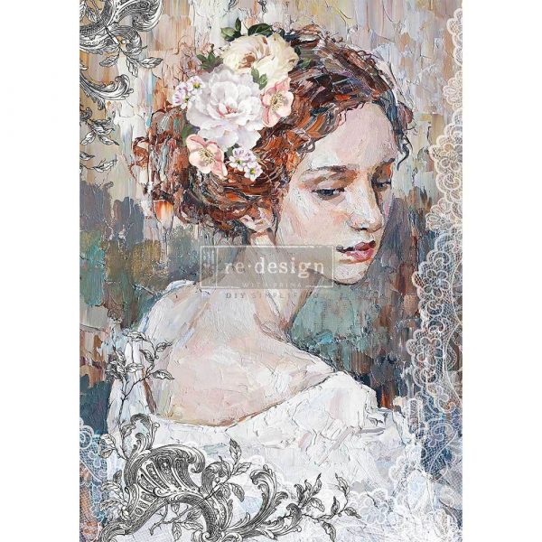 A1 RICE PAPER – PEACEFUL PONDER – 1 SHEET, A1 SIZE