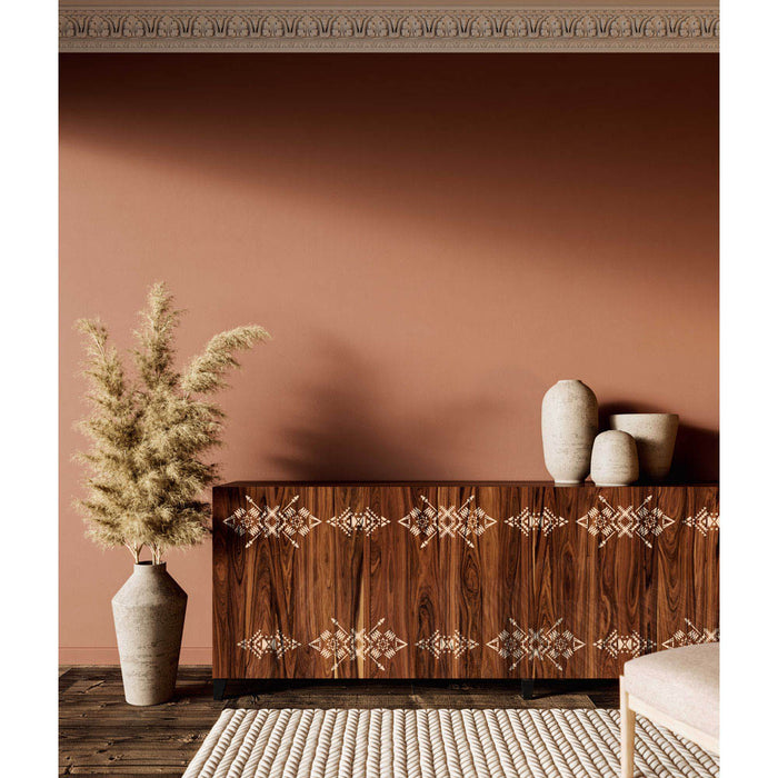 Tribal Imprint Decor Stencils | Redesign with Prima | 9 X 12 | Boho Arrows