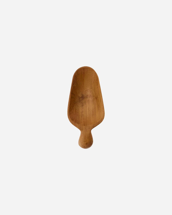 Teak Wooden Scoop - Flour Grain Rice Sugar Measuring Spoon
