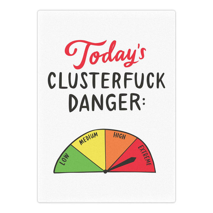 Em & Friends - Today's Danger (Clusterfuck) Magnet