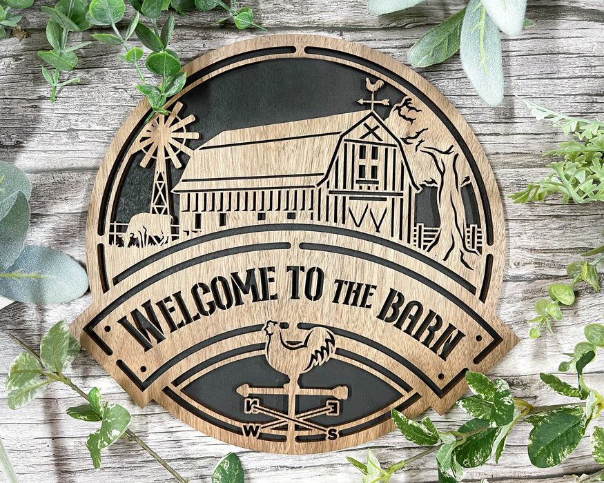 Farmhouse Signage (10.5" x 10.5") Choice of themes
