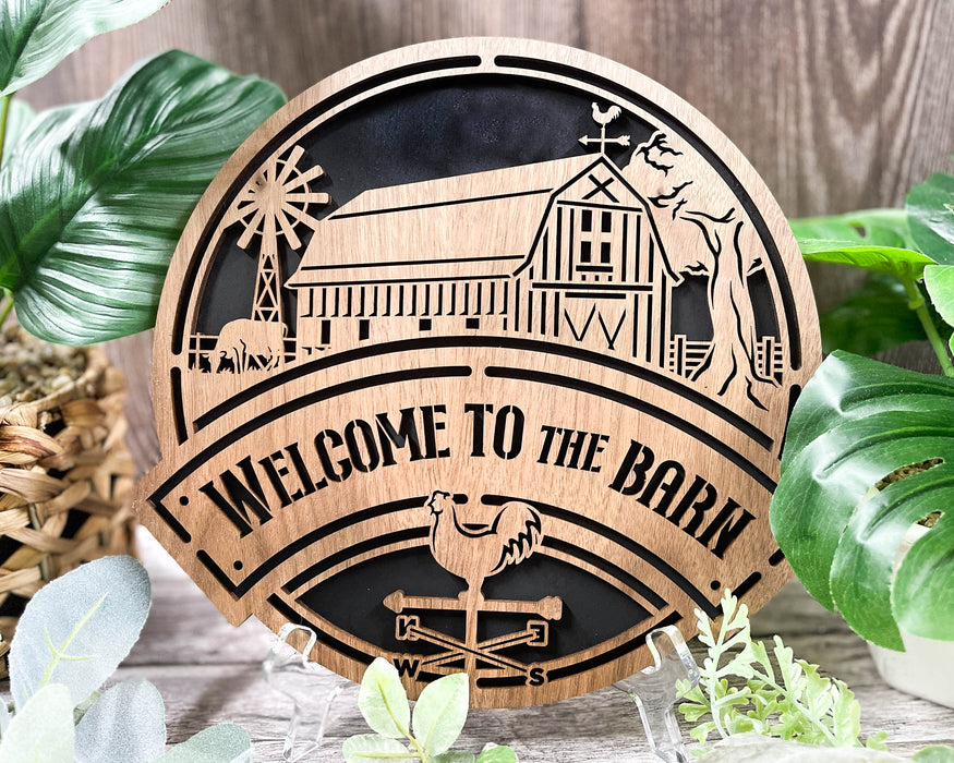 Farmhouse Signage (10.5" x 10.5") Choice of themes