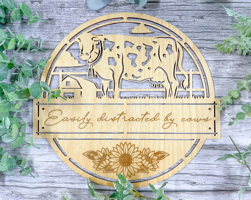 Farmhouse Signage (10.5" x 10.5") Choice of themes