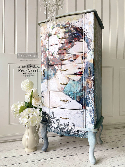 A1 RICE PAPER – PEACEFUL PONDER – 1 SHEET, A1 SIZE