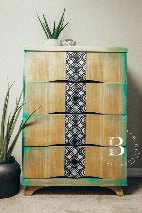 DECOR STENCILS® – BOHO VIBES – 1 PC, SHEET SIZE 20″X16″