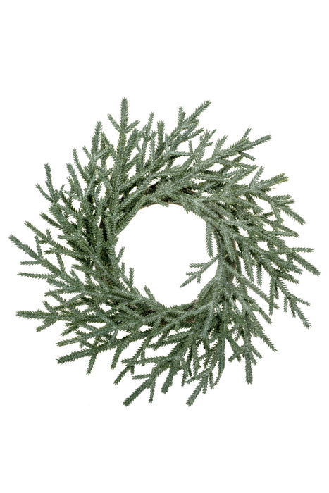 Starlight Trading Co. Ltd. - Dark Green Glittered Coniferous Fir Wreath