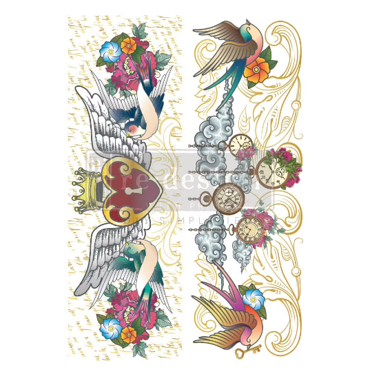 Hey Sailor by CeCe ReStyled | Full Size 24 x 35 | Furniture Transfer by Prima Transfer