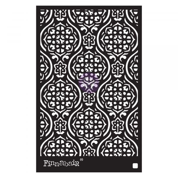 Victorian Tiles Stencil Finnabair