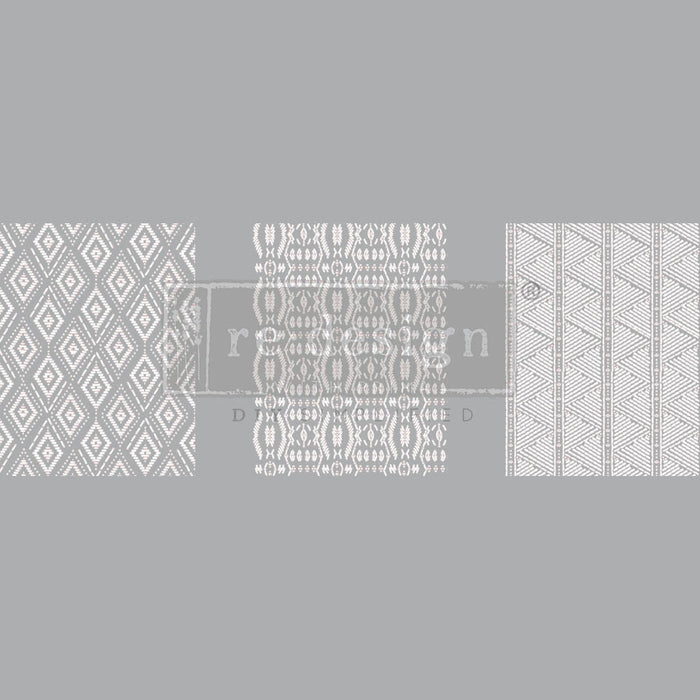 WOVEN WITH LOVE transfer – 3 SHEETS, 8.5″X11″
