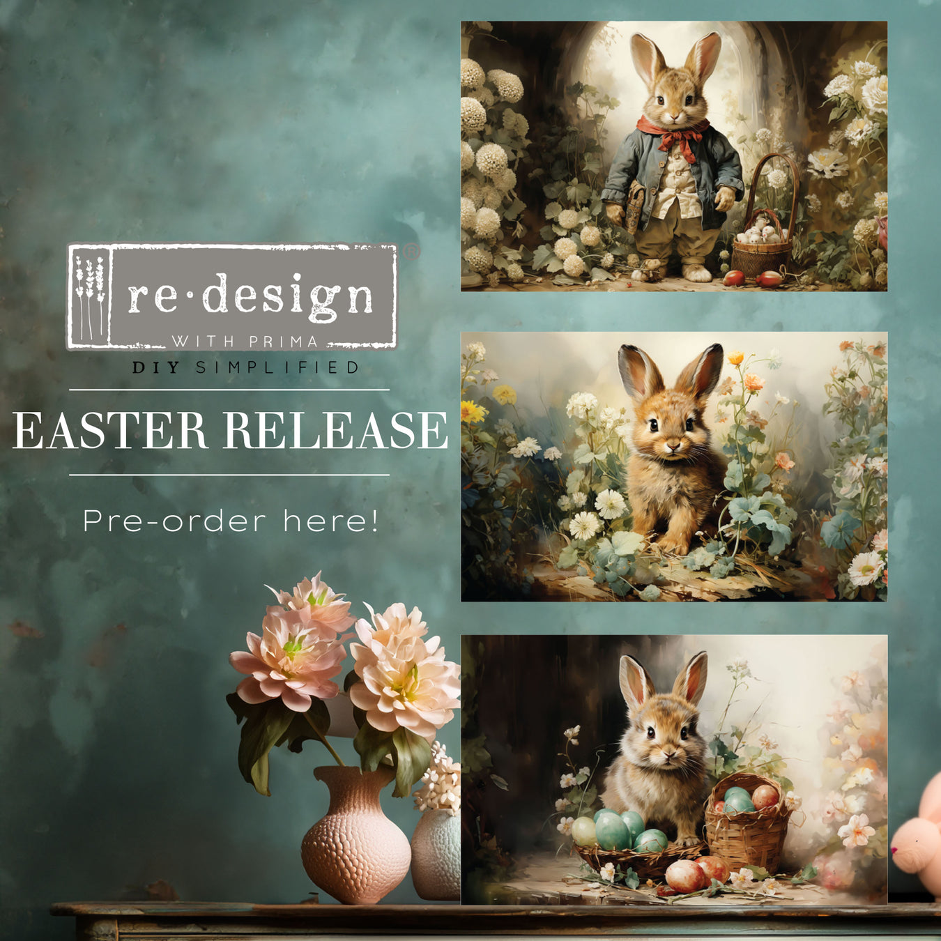 Redesign with Prima 2024 Easter Pre-Sale Collection — Vintage Bee Design Co.