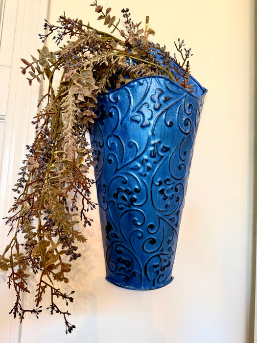 Sapphire Blue Wall Pocket