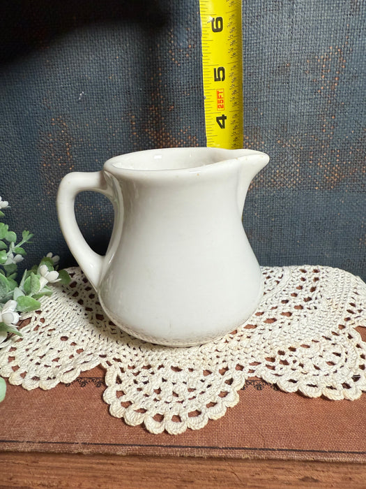 Ironstone Creamer in Warm White