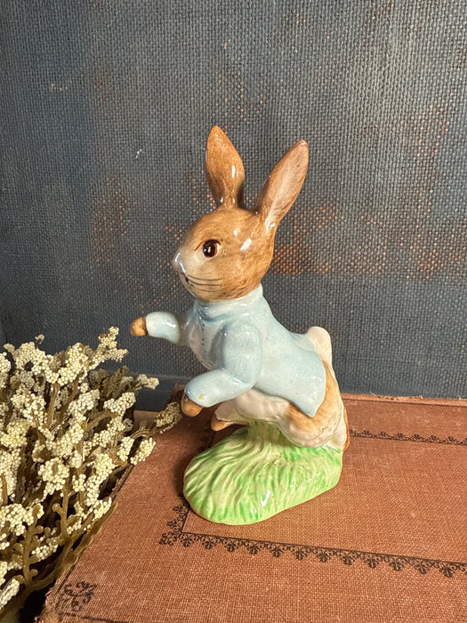 Beatrix Potter Vintage 1948 Peter Rabbit Beswick England Warne & Co Figurine