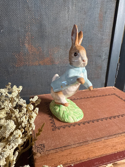 Beatrix Potter Vintage 1948 Peter Rabbit Beswick England Warne & Co Figurine