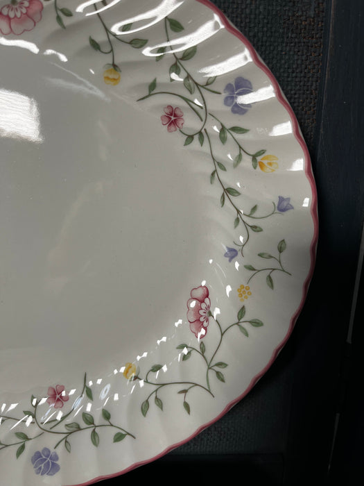 Summer Chintz 13.5” Oval Serving Tray | Vintage Johnson Brothers | Fine English Tableware