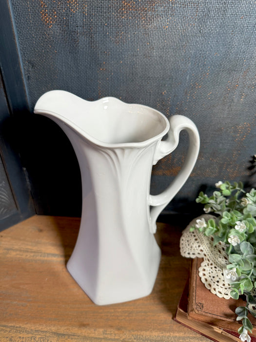 Elegant Ironstone Pitcher