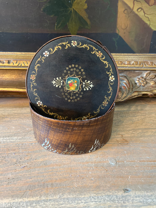 Antique Hand Painted Shaker Presentation Box