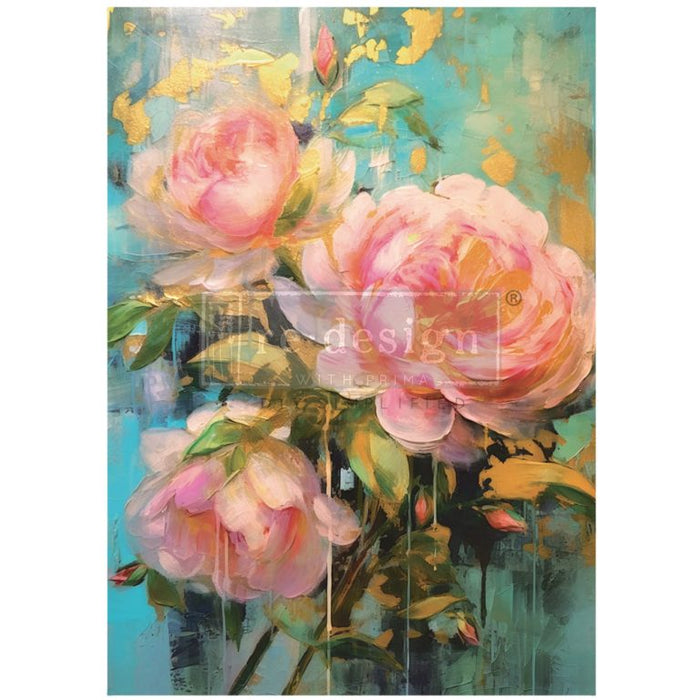 Bold Blooms | A1 Decoupage Tissue Paper | Redesign with Prima