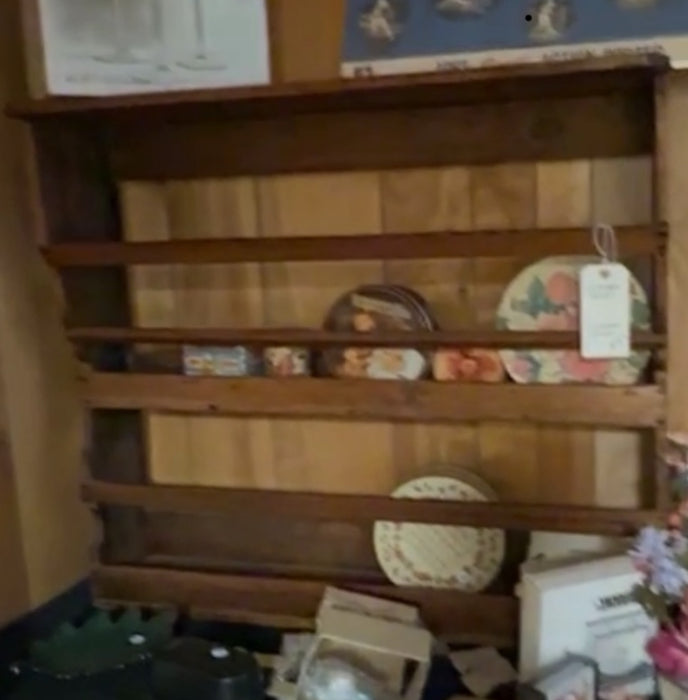 Plate shelf