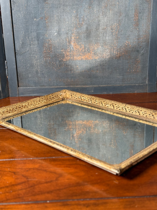 1940’s Gold Mirrored Perfume Tray