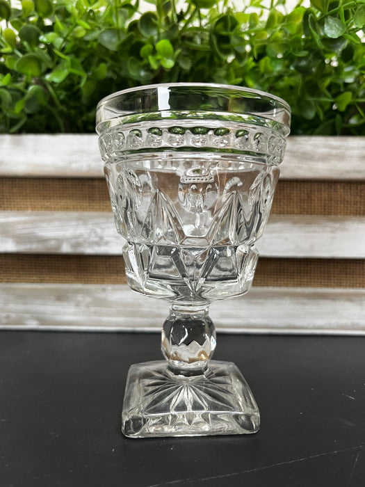 Vintage Park Lane Clear Water Goblets by Colony | Set of 6