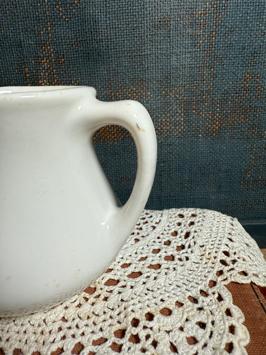 Ironstone Creamer in Warm White