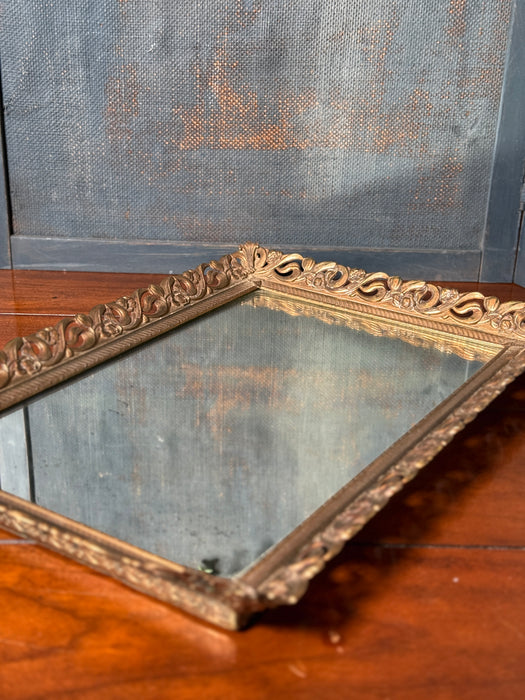 1950’s Gold Mirrored Perfume Tray