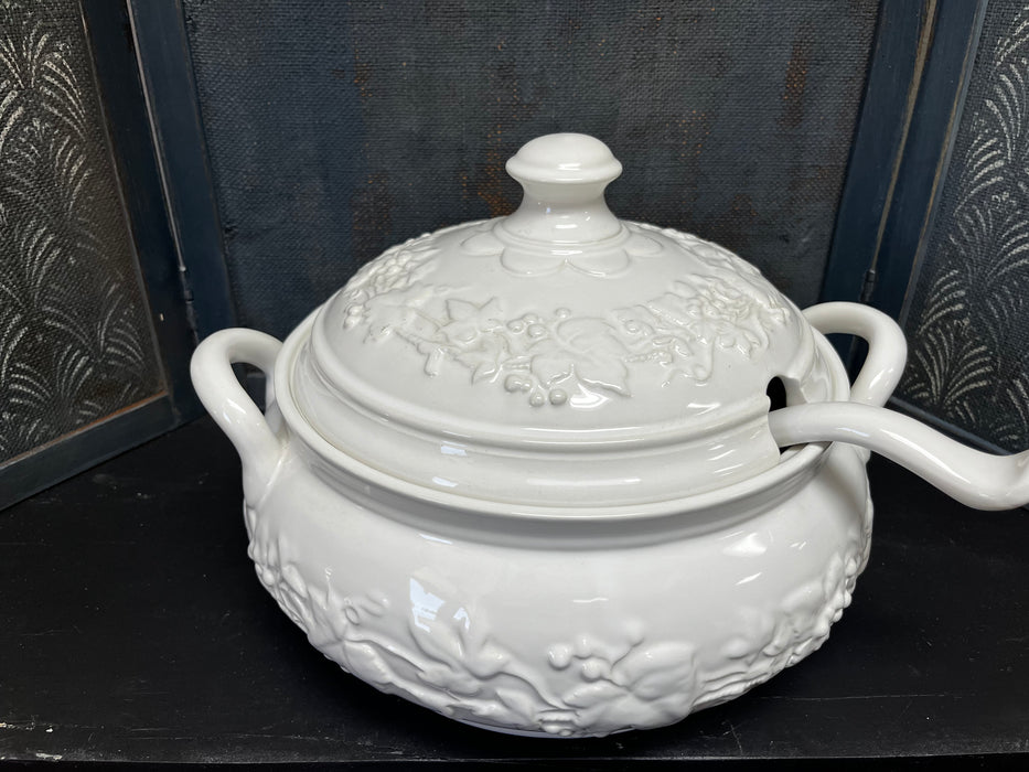 Mr Pizzato Italian Soup Tureen | 3 pieces | ivy pattern