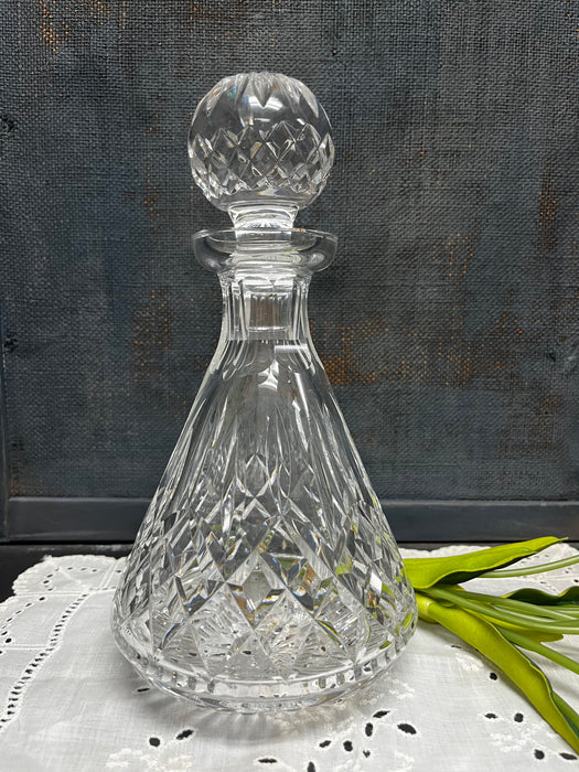 Waterford Crystal "Lismore Roly Poly" Decanter | 10.75”