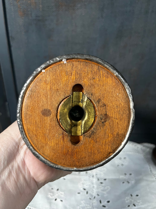 Smaller on top vintage thread spool / bobbin