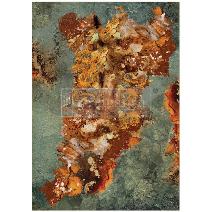 Marble Mirage | A1 Decoupage Fiber Paper | Redesign with Prima