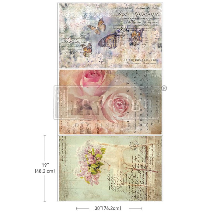 Dreamy Delights | Decoupage Decor Tissue Paper Packs | Redesign with Prima
