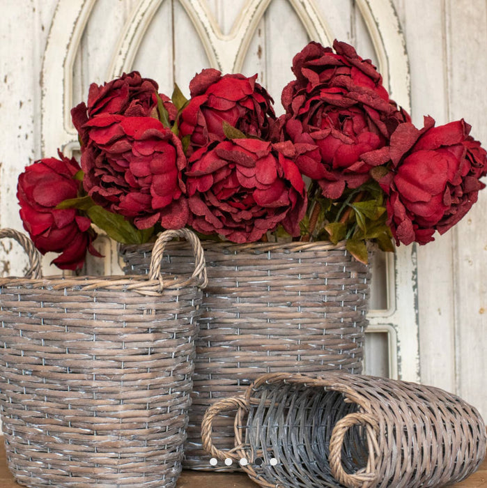 Burgundy Peony Stem | 27 inches | Stunning Holiday Floral