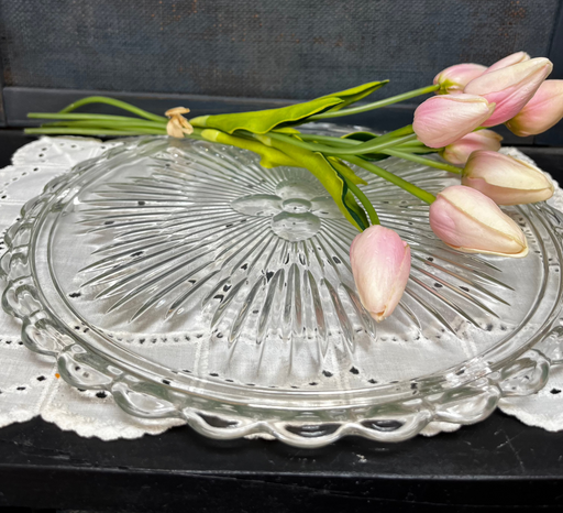 vintage serving decor cake plate