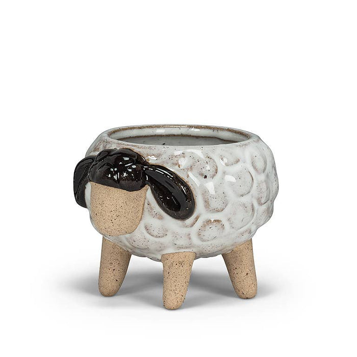 Small Sheep on Legs | Ceramic Planter | 2.5 inches tall