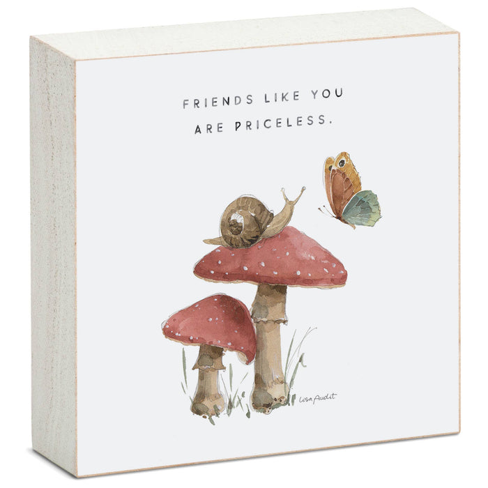 Friends Like You Decorative Wood Block Sign