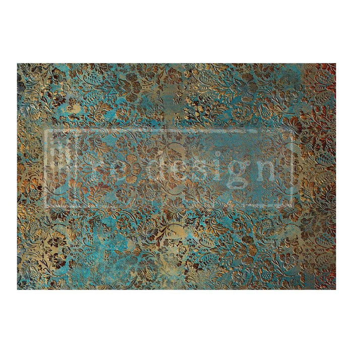 AGED PATINA – 1 SHEET, A1 SIZE | A1 DECOUPAGE FIBER | Redesign with Prima